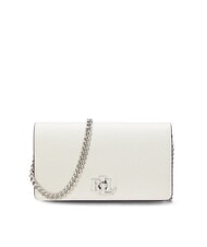 RALPH LAUREN TURN LOCK Geantă de mână din piele cu imprimeu Saffiano - Genți femei