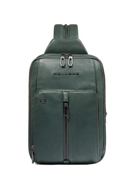 PIQUADRO HEDLEY Rucsac / geanta tableta VERDE - Rucsacuri pentru laptop