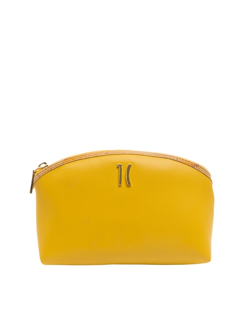 ALVIERO MARTINI PRIMA CLASSE GEO Frumusețe rotunjită cu logo galben miere - Truse de toaletă