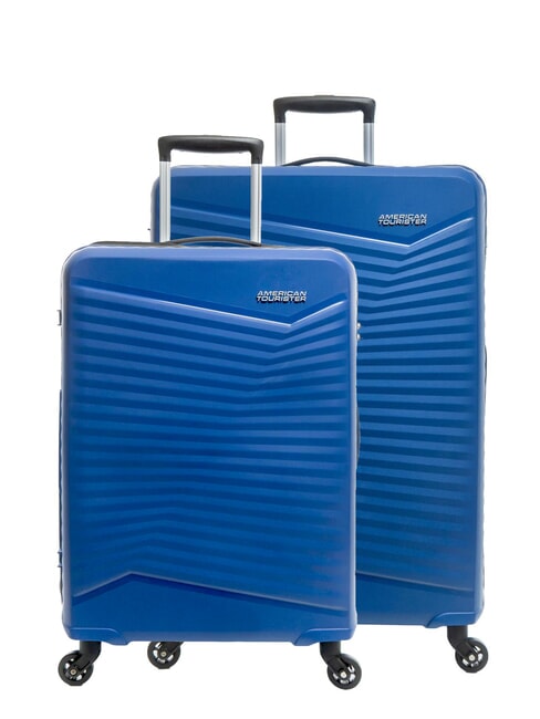 AMERICAN TOURISTER JETDRIVER 2.0 Set de 2 cărucioare: mărime medie și mare blu navy - Set trolere