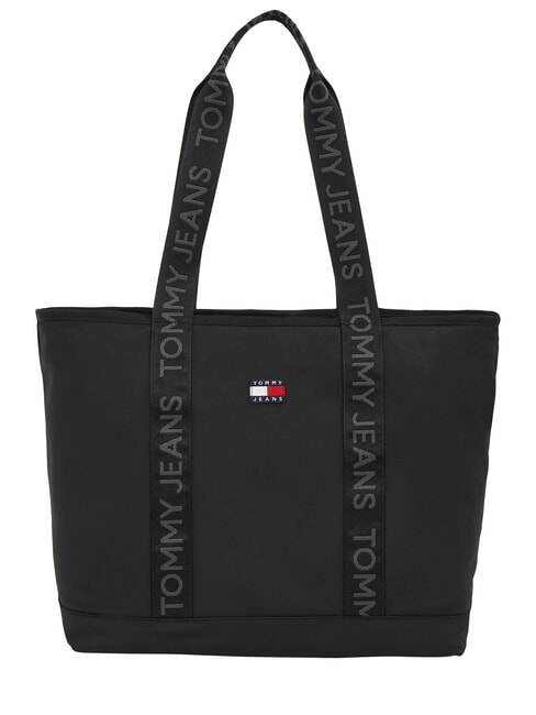TOMMY HILFIGER TJW DAILY Tote Geantă de umăr negru - Genți femei