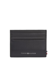 TOMMY HILFIGER TH FOUNDATION Suport card din piele - Portofele bărbați