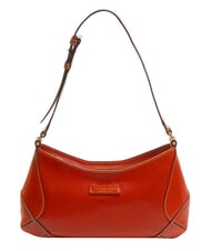 THE BRIDGE GIORGIA Geanta de umar din piele portocaliu ars abb. aur - Genți femei - 1