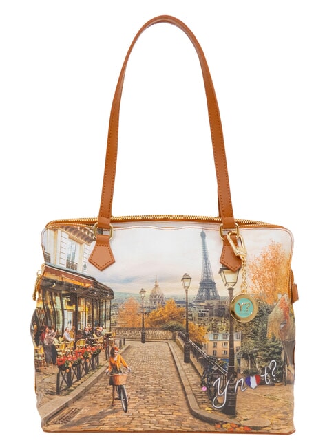 YNOT YESBAG Geanta de umar cu curea de umar Paris romantic - Genți femei