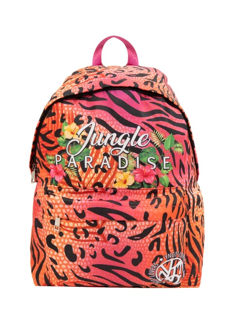 YNOT JUNGLE PARADISE Rucsac imprimat fucsie - Genți femei