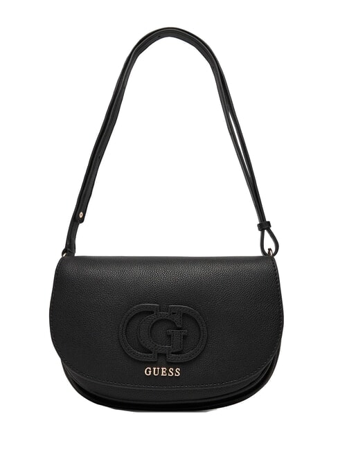 GUESS CALEBRA Geantă de umăr BLACK - Genți femei