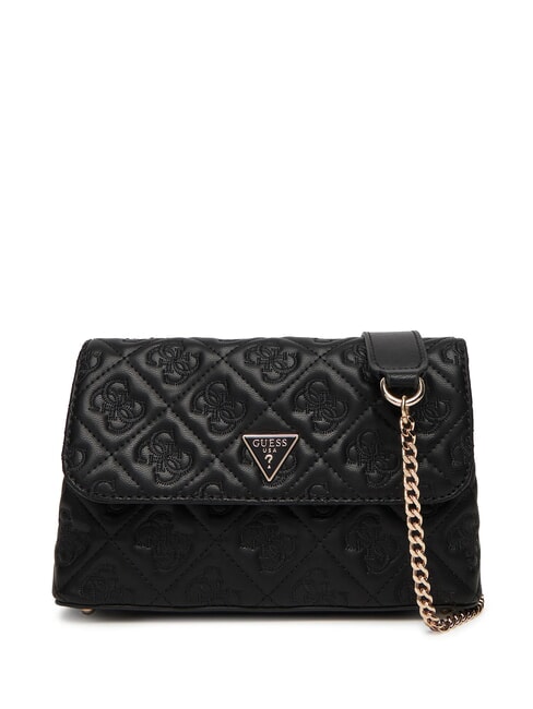 GUESS ADELASIA Geantă de umăr BLACK - Genți femei