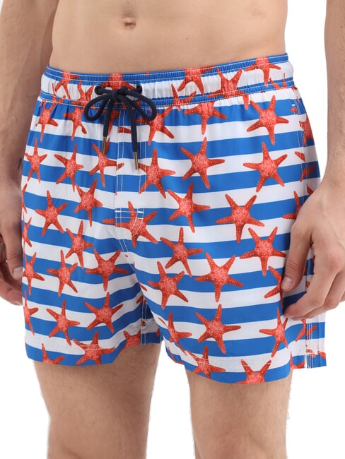 SUN68 SEASIDE Costum de plajă pentru bărbați albastru - Costume de baie