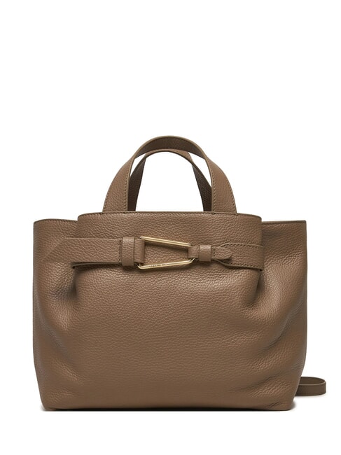 COCCINELLE MALORY Cumpărător de mână, cu curea de umăr taupe cald - Genți femei