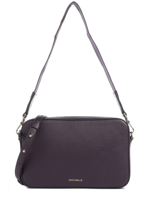 COCCINELLE TEBE  Geantă de umăr, cu curea de umăr prune - Genți femei