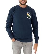 SUN68 ROUND PRINT Hanorac cu guler rotund și imprimeu - hanorace