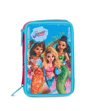 MERMAID M. FEVER Penar cu 3 fermoare și trusă școlară - Penare și accesorii