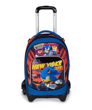SONIC PRIME NEW YOKE CITY Rucsac detașabil cu 3 roți - Rucsacuri cu role