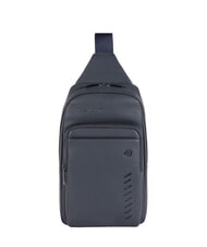 PIQUADRO CAMPIONARIO -  NABUCCO Rucsac din piele cu un singur umăr albastru - Rucsacuri pentru laptop - 1