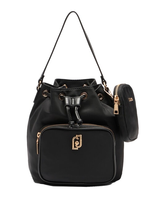 LIUJO ACHALA  Găleată de mână, cu curea de umăr BLACK - Genți femei