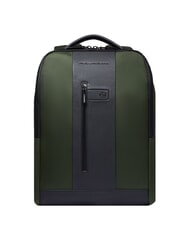 PIQUADRO BRIEF 2 rucsac pentru laptop și suport pentru iPad din material reciclat VERDE - Rucsacuri pentru laptop - 1
