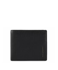 PIQUADRO MODUS RESTYLING Portofel de piele negru - Portofele bărbați - 1