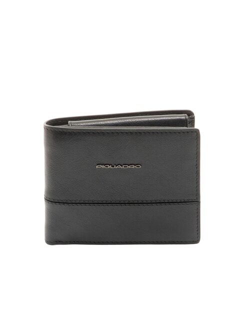 PIQUADRO W136 Portofel din piele pentru monede negru - Portofele bărbați