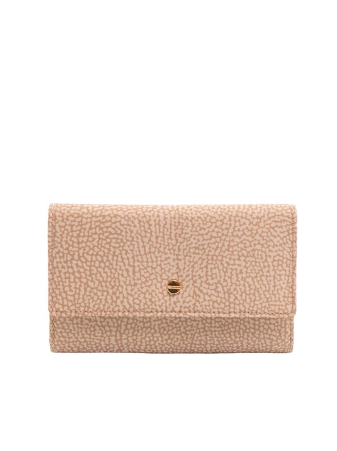 BORBONESE CLASSICA MEDIUM Portofel pentru femei mov - Portofele femei