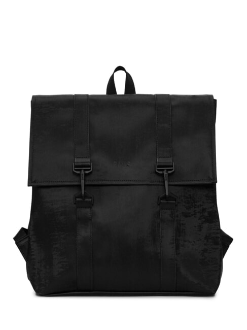 RAINS MSN BAG MINI Rucsac City impermeabil cărbune - Rucsacuri pentru școală și timp liber