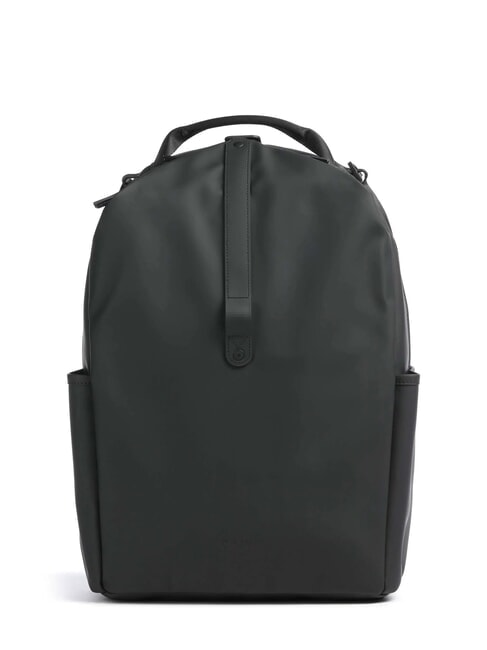 RAINS CLIP FRONT Rucsac impermeabil negru - Rucsacuri pentru școală și timp liber