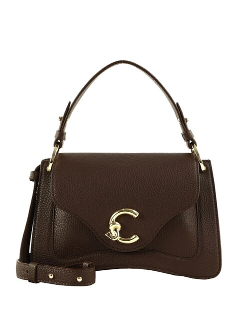 COCCINELLE C-ME  Geanta de mana, cu bareta de umar brunetă - Genți femei