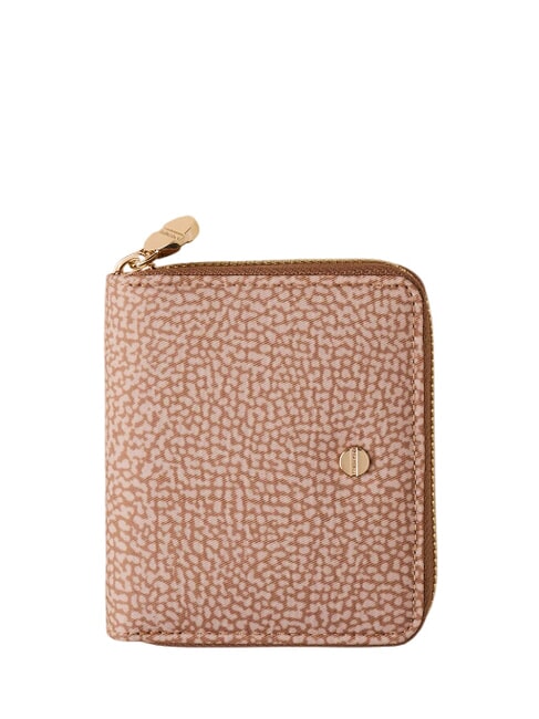 BORBONESE CLASSICA  Portofel mediu cu fermoar mov - Genți de voiaj