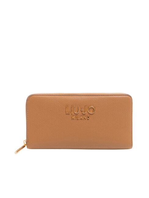 LIUJO CALIWEN Portofel mare cu fermoar piele de căprioară - Portofele femei
