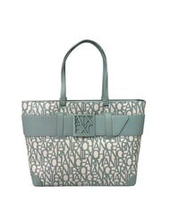 ARMANI EXCHANGE SUSIE Geantă shopper cu logo peste tot - Genți femei
