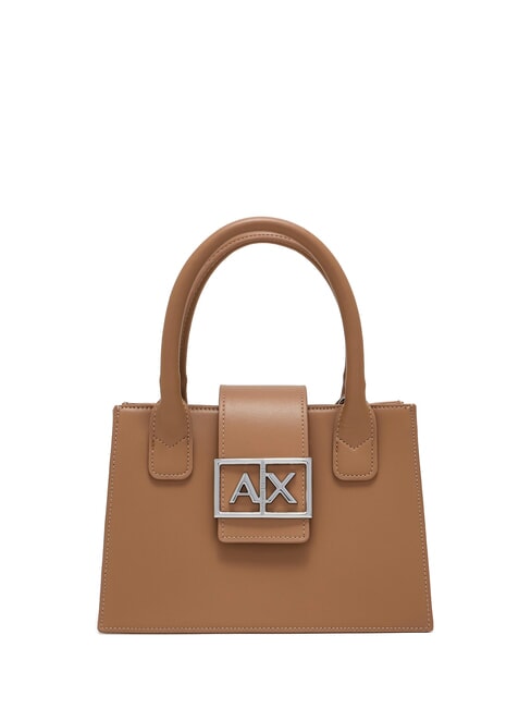 ARMANI EXCHANGE JODIE Geantă mini satchel roz camel - Genți femei