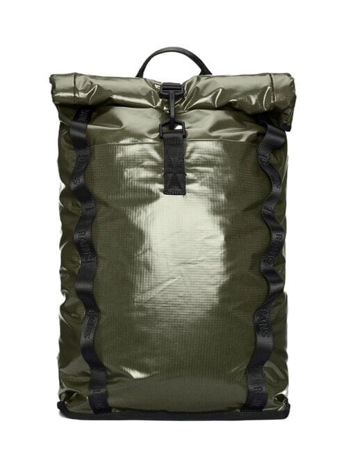 RAINS SIBU ROLLTOP  Rucsac impermeabil pentru laptop 13" mlaştină - Rucsacuri pentru laptop