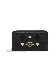 LOVE MOSCHINO SWEET STUDS Portofel mare cu fermoar - Portofele femei