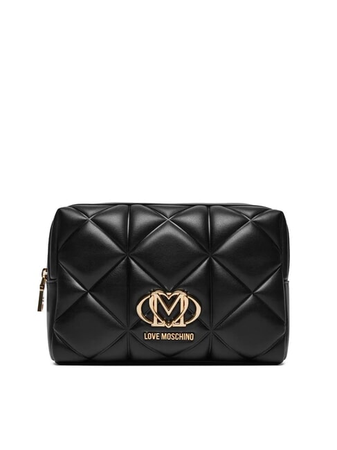 LOVE MOSCHINO QUILTED Geantă de mână matlasată negru - Genți femei