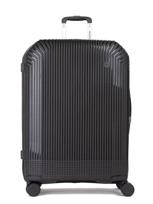 MARIO VALENTINO WOOD Cărucior de dimensiuni medii negru - Trolere rigide