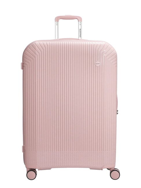 MARIO VALENTINO WOOD Cărucior de dimensiuni mari pudra - Trolere rigide