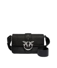PINKO LOVE ONE SLOUCHY  Geantă de umăr mini din piele - Genți femei