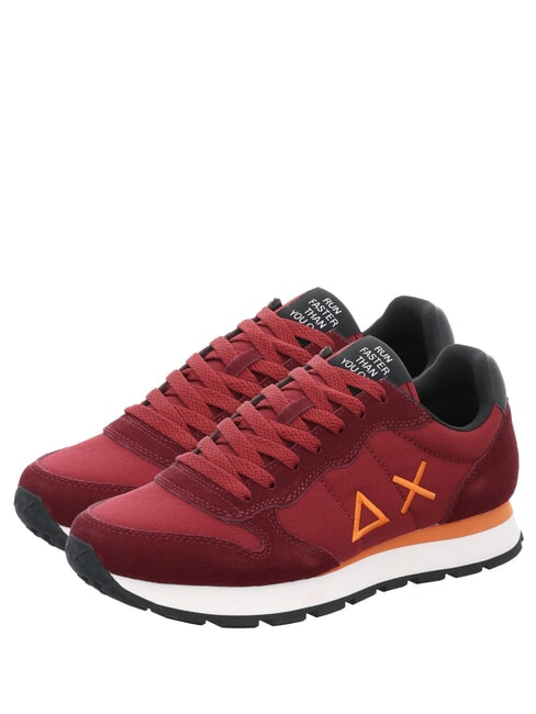 SUN68 TOM SOLID  Adidași Bordeaux - Pantofi bărbați