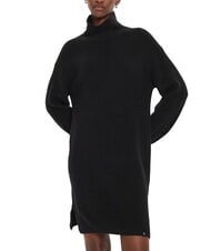 CALVIN KLEIN CK JEANS Rochie scurtă supradimensionată cu guler &icirc;nalt - Haine de femeie
