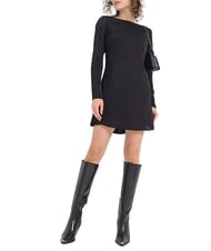 CALVIN KLEIN CK JEANS Rochie scurtă cu mâneci lungi și logo integral - Haine de femeie