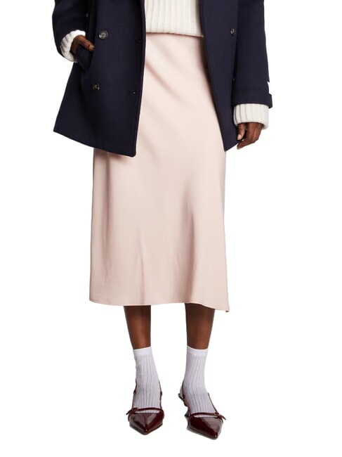 CALVIN KLEIN CK Fustă longuette strălucitoare fard de obraz petale - Fuste pentru femei