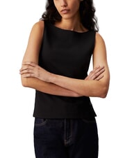 CALVIN KLEIN CK JEANS Maiou cu guler tip barcă - tricou