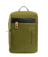 PIQUADRO BUSINESS CASUAL Rucsac pentru laptop de 13" VERDE - Rucsacuri pentru laptop - 1