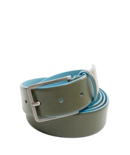 PIQUADRO BLUE SQUARE Centura poate fi scurtată pe măsură VERDE - Curele - 1