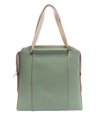 PIQUADRO CIRCLE Geanta rucsac din piele verde albastru - Serviete birou - 1