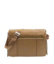 PIQUADRO LINK 5 Messenger pentru PC 15" nisip - Serviete birou - 1