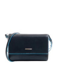PIQUADRO BLUE SQUARE  Geantă clutch cu curea de umăr albastru - Genți femei - 1