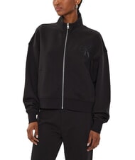 CALVIN KLEIN CK JEANS Hanorac cu guler &icirc;nalt și fermoar integral - Hanorace pentru femei