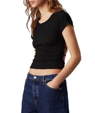 CALVIN KLEIN CK JEANS Tricou cu spatele gol și încrucișat - tricou