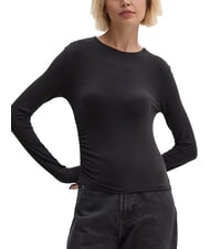 CALVIN KLEIN CK JEANS Tricou cu mânecă lungă și guler rotund - tricou