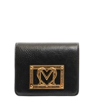 LOVE MOSCHINO LOCKED IN GOLD  Portofel mic - Portofele femei